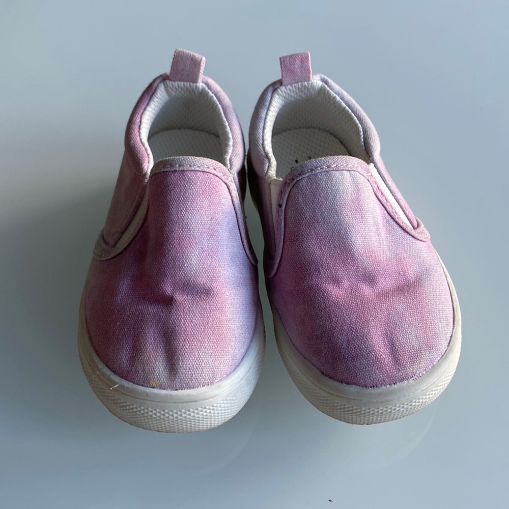 BABY GAP TODDLER SIP ON TIE DYE SHOES SIZE:5